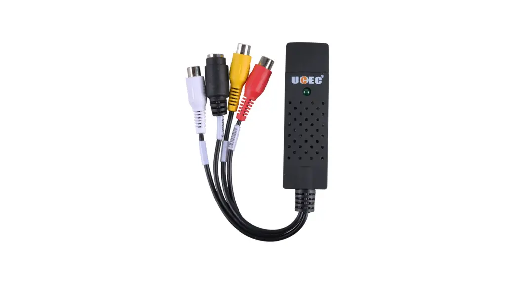 Ucec Usb 2.0 Video Capture Device - Pro Version Vhs To Digital Converter Instruction Manual
