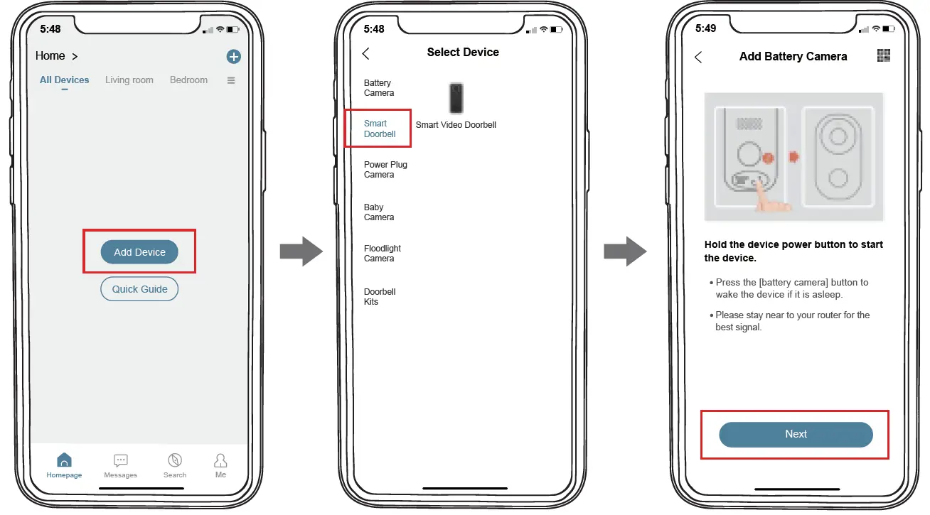 MUBVIEW Bel-7 SMART VIDEO DOOR BELL WIRELESS WIFI OUTDOOR SECURITY 19