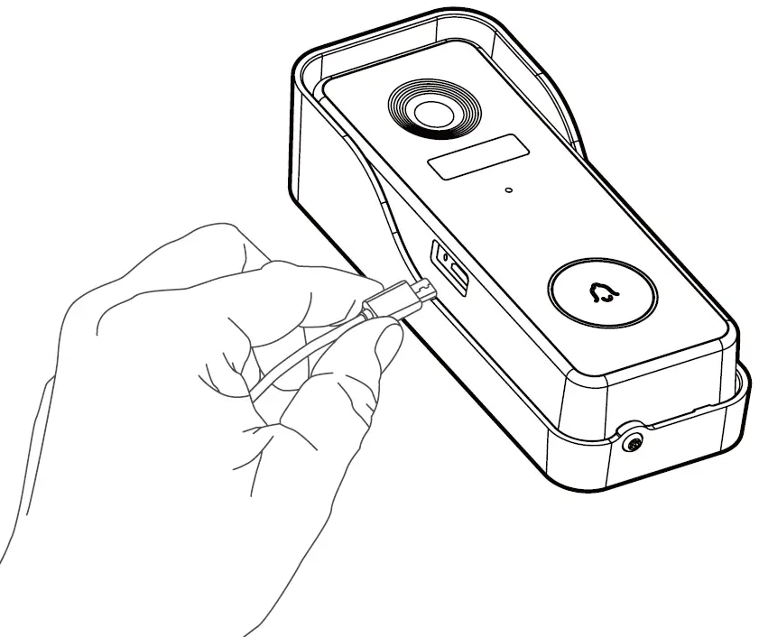 MUBVIEW Bel-7 SMART VIDEO DOOR BELL WIRELESS WIFI OUTDOOR SECURITY 23