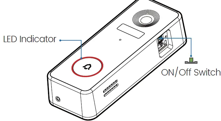 MUBVIEW Bel-7 SMART VIDEO DOOR BELL WIRELESS WIFI OUTDOOR SECURITY 24