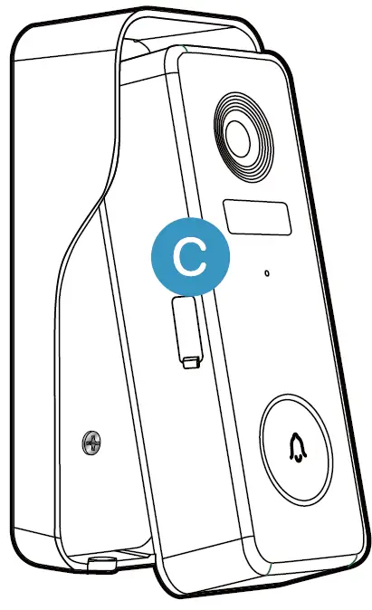 MUBVIEW Bel-7 SMART VIDEO DOOR BELL WIRELESS WIFI OUTDOOR SECURITY 32