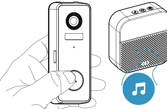 MUBVIEW Bel-7 SMART VIDEO DOOR BELL WIRELESS WIFI OUTDOOR SECURITY 41