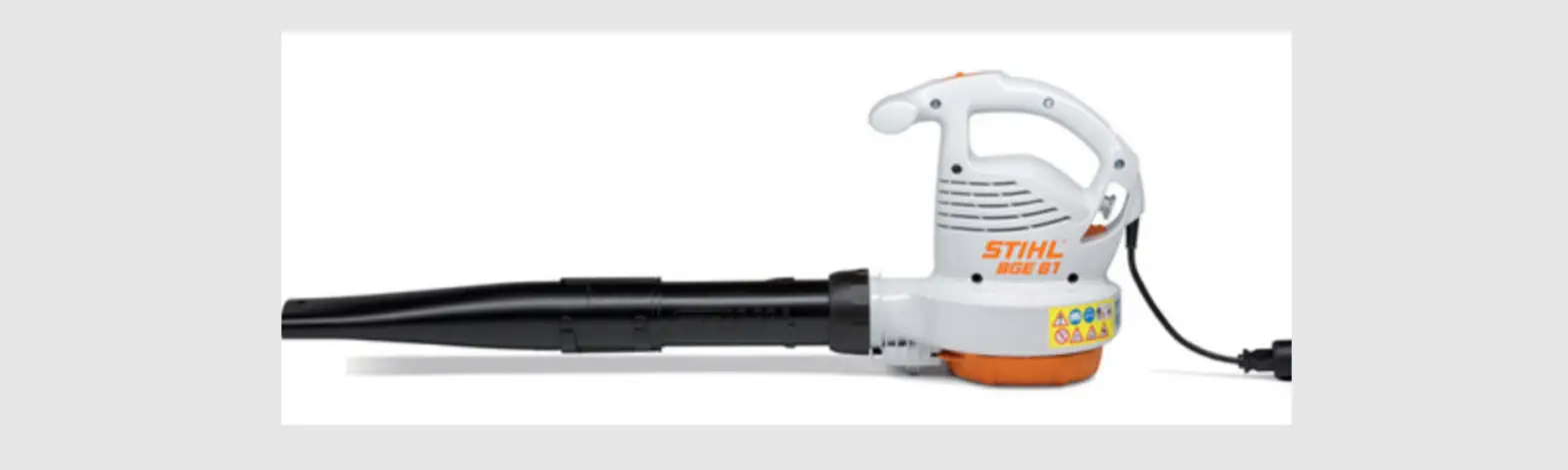 Stihl Bge 71 Electric Handheld Blower Instruction Manual