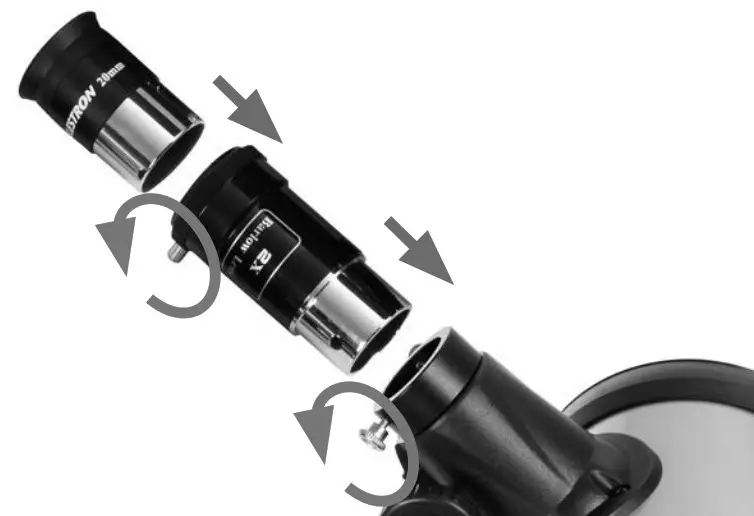 CELESTRON StarSense EXPLORER LT - To set up the tripod-16