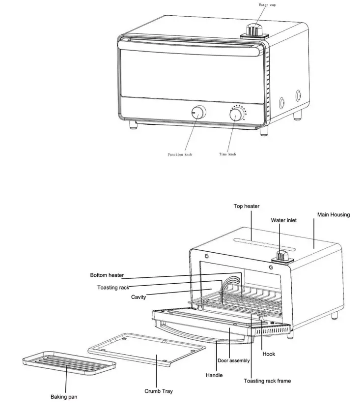 anko-HX-9216-Steam-Oven-fig-1