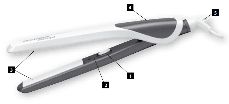 concept VZ1310 Hair Straightener 1