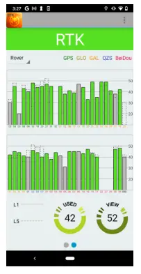 LOCOSYS RTK15D Dual Frequency Module for Android System - fIG 8