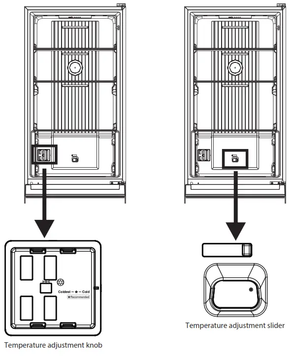 Midea MERB430FGF02AP Refrigerator Bottom Freezer - 9