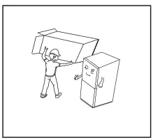 Midea MERB430FGF02AP Refrigerator Bottom Freezer - Electricity related warnings13