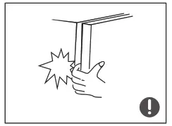 Midea MERB430FGF02AP Refrigerator Bottom Freezer - Electricity related warnings7