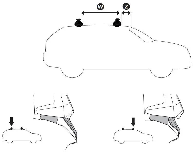 THULE-145306-Normal-Roof-Evo-Clamp-Fitting-Kit-fig-7