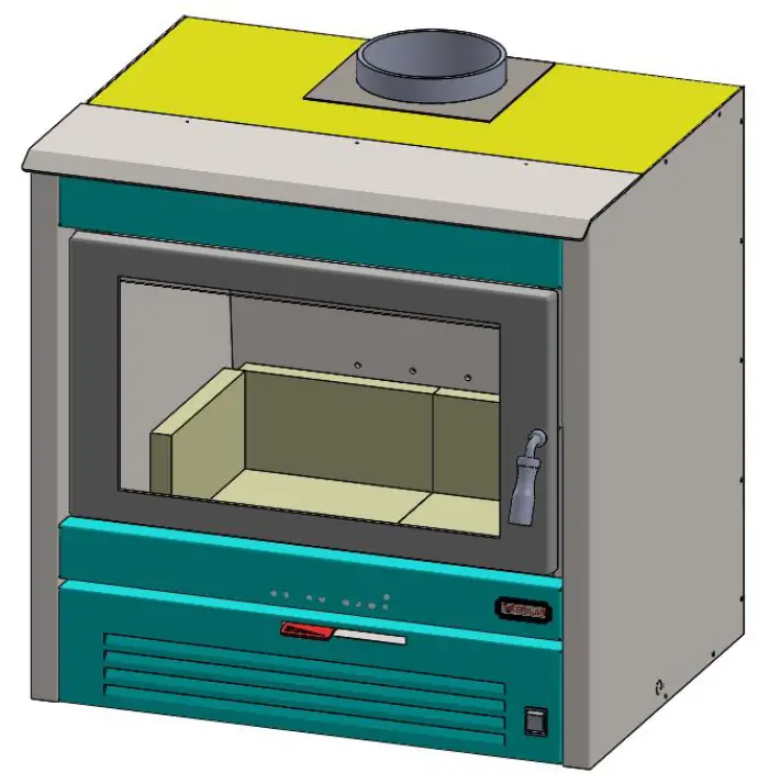 KEMLEN Super Nova RF Fireplace Insert