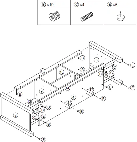 installation screws