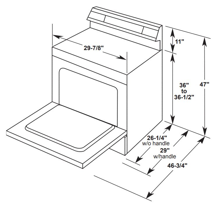 GE-APPLIANCES-JB480ST-Electric-Radiant-Smooth-Cooktop-Range-fig-1
