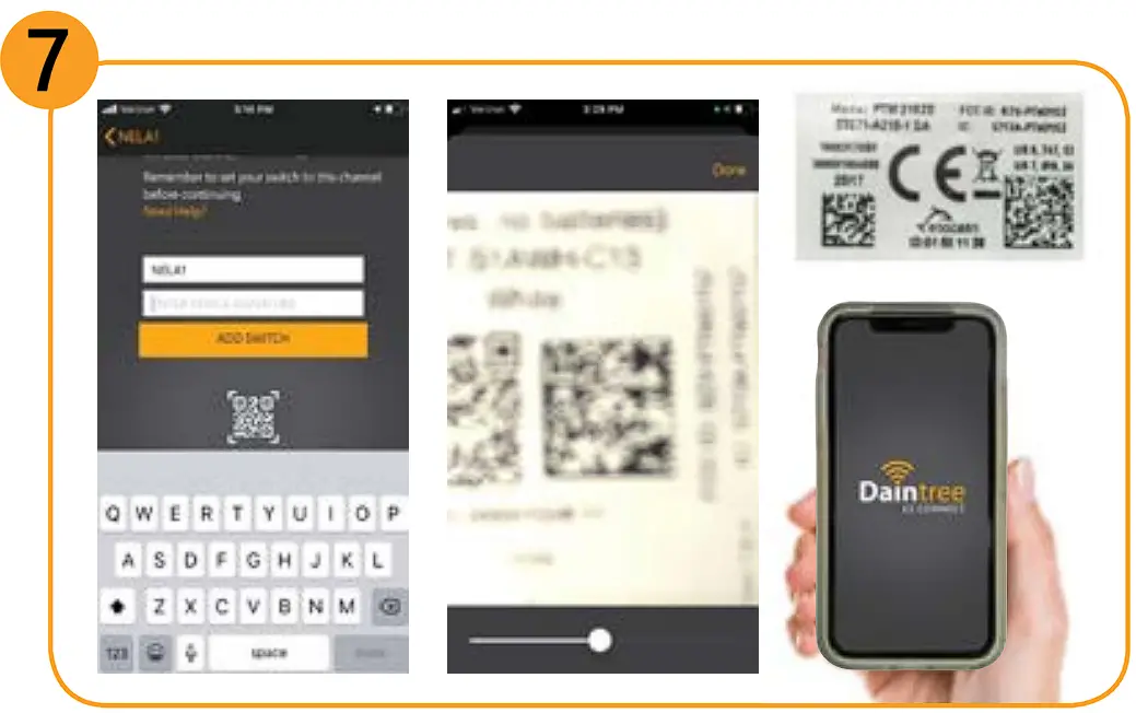 Daintree EZ Connect App Setup Interface