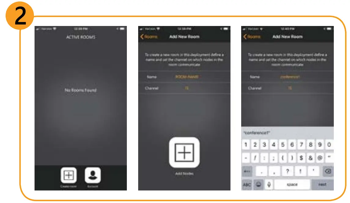 Daintree EZ Connect App Setup Interface