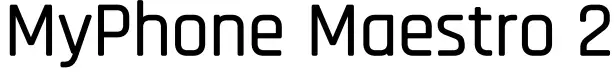 MyPhone Maestro 2-logo