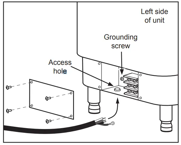 Curtis WB 14 14 Gallon Electric Water Boiler - Connect the Power Cord