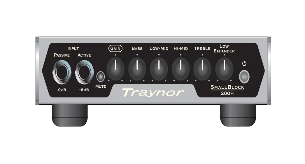 Traynor Sb200h Small Block 200 Watt Micro Bass Head Instruction Manual