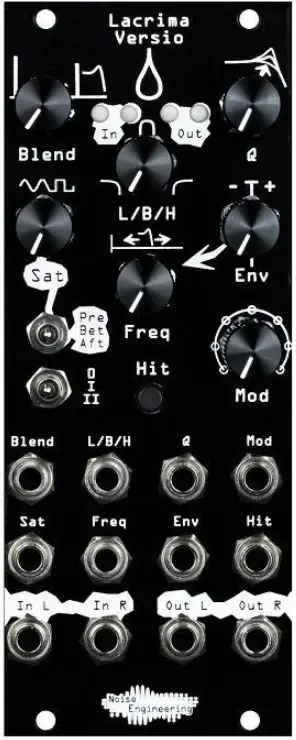Noise Engineering Lacrima Versio Classic Analog Autowah Pedals