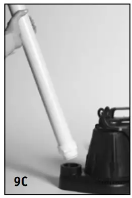 Sewage Pumps - unscrewing the bottom