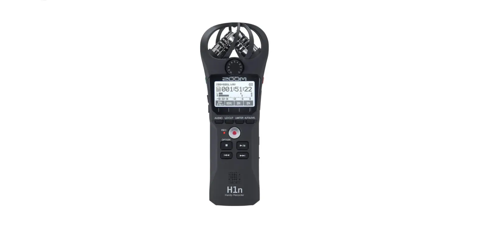 Zoom H1n Portable Recorder, Onboard Stereo Microphones-owner's Guide