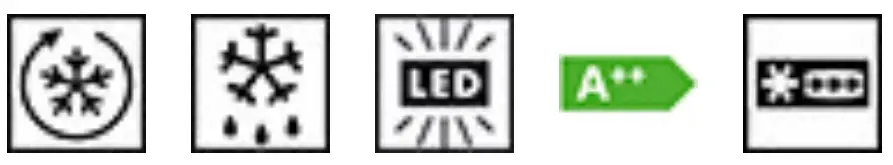 FAB28R-DG_TZ01RD Refrigerator Features