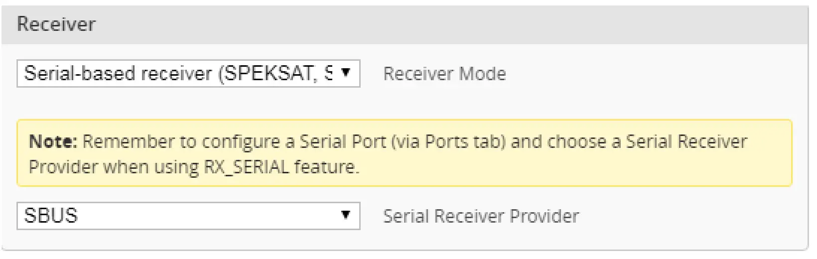 EACHINE Cvatar Cinewhoop FPV Racing Drone - Set the SBUS receiver