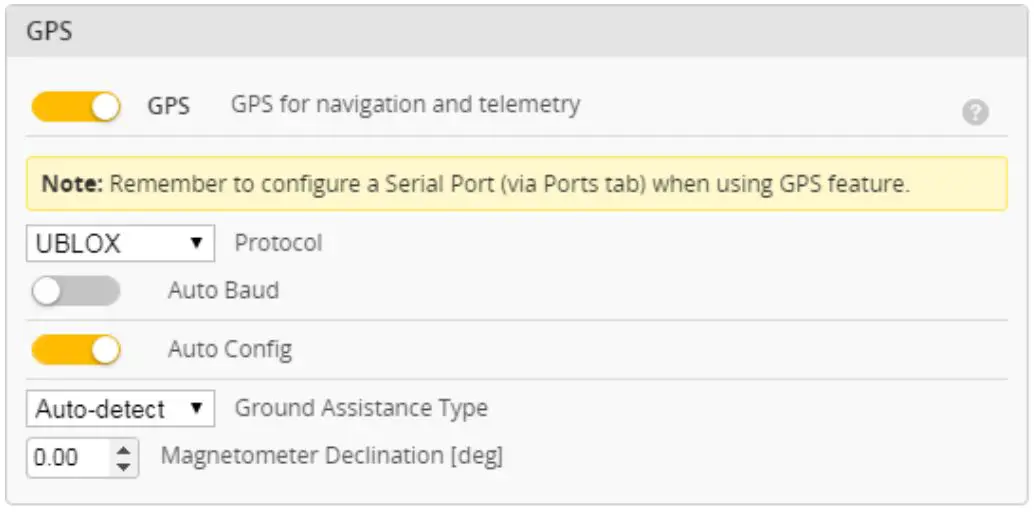 EACHINE Cvatar Cinewhoop FPV Racing Drone - When using the GPS function, remember to configure the serial port
