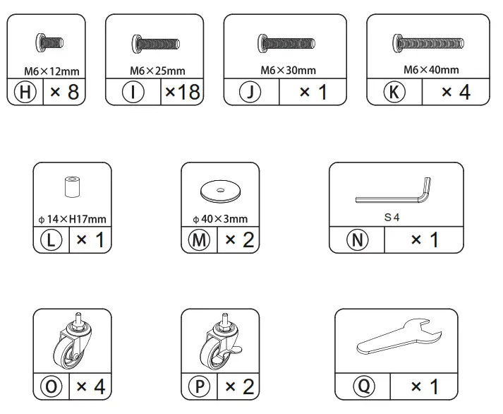 COSTWAY JV10128CF Multi Function Side Table- fig 1