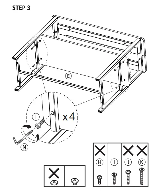 COSTWAY JV10128CF Multi Function Side Table- fig 3