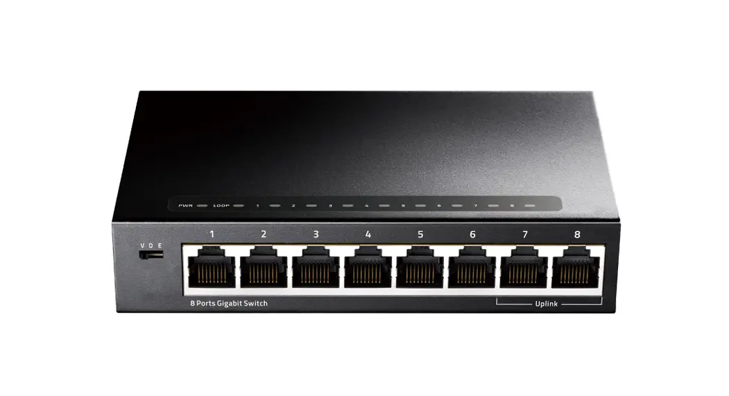 Cudy Gs108d 8-port Gigabit Desktop Switch User Manual Cudy Gs108d 8-port Gigabit Desktop Switch User Manual