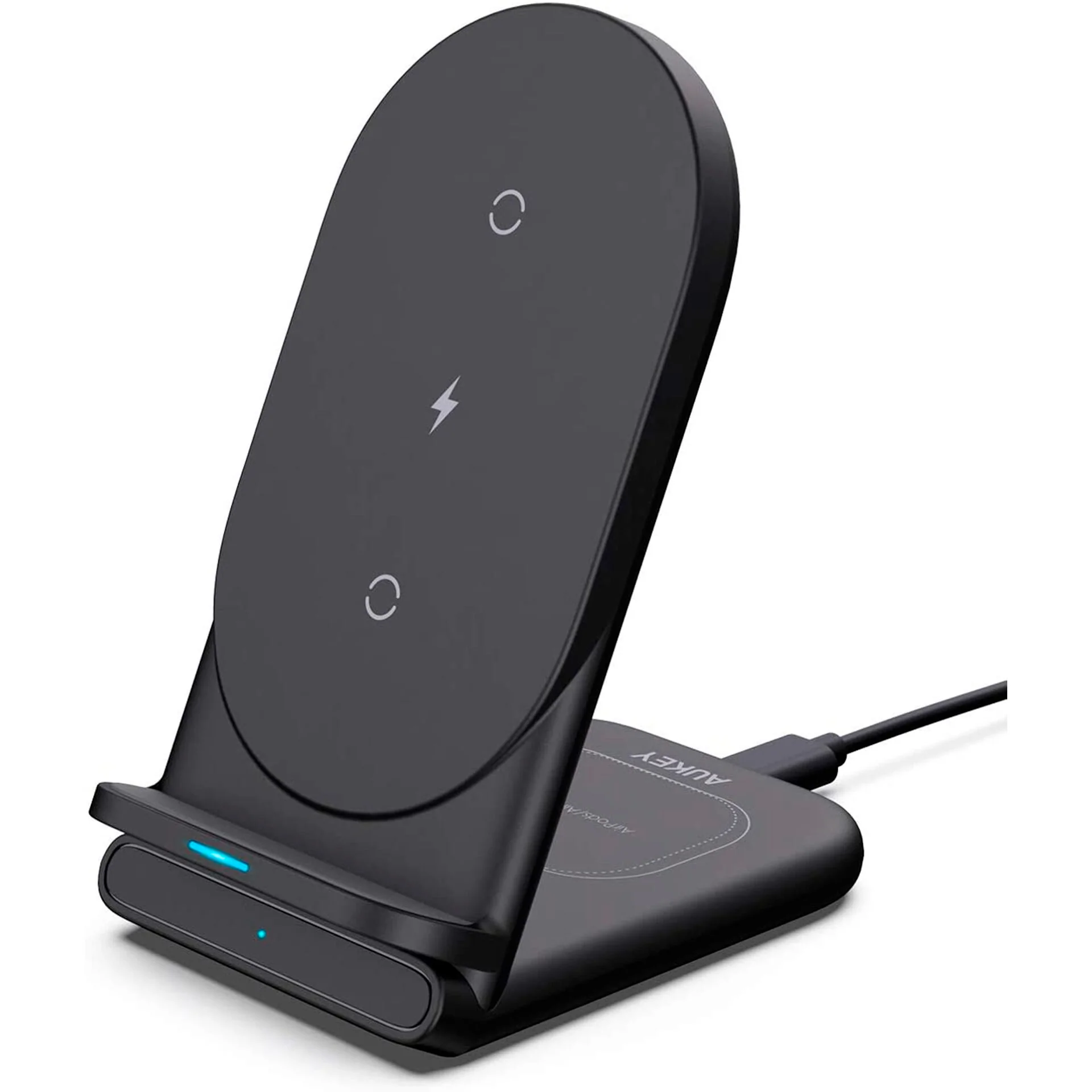AUKEY-LC-A2-Aircore-Series-2-in-1-Wireless-Charging-Stand-Wireless-Charging-Dock-product-image