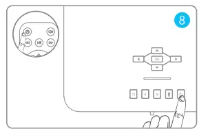 Pericat S20 Theater Projector with WiFi and Bluetooth 10