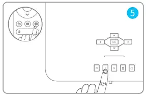 Pericat S20 Theater Projector with WiFi and Bluetooth 7