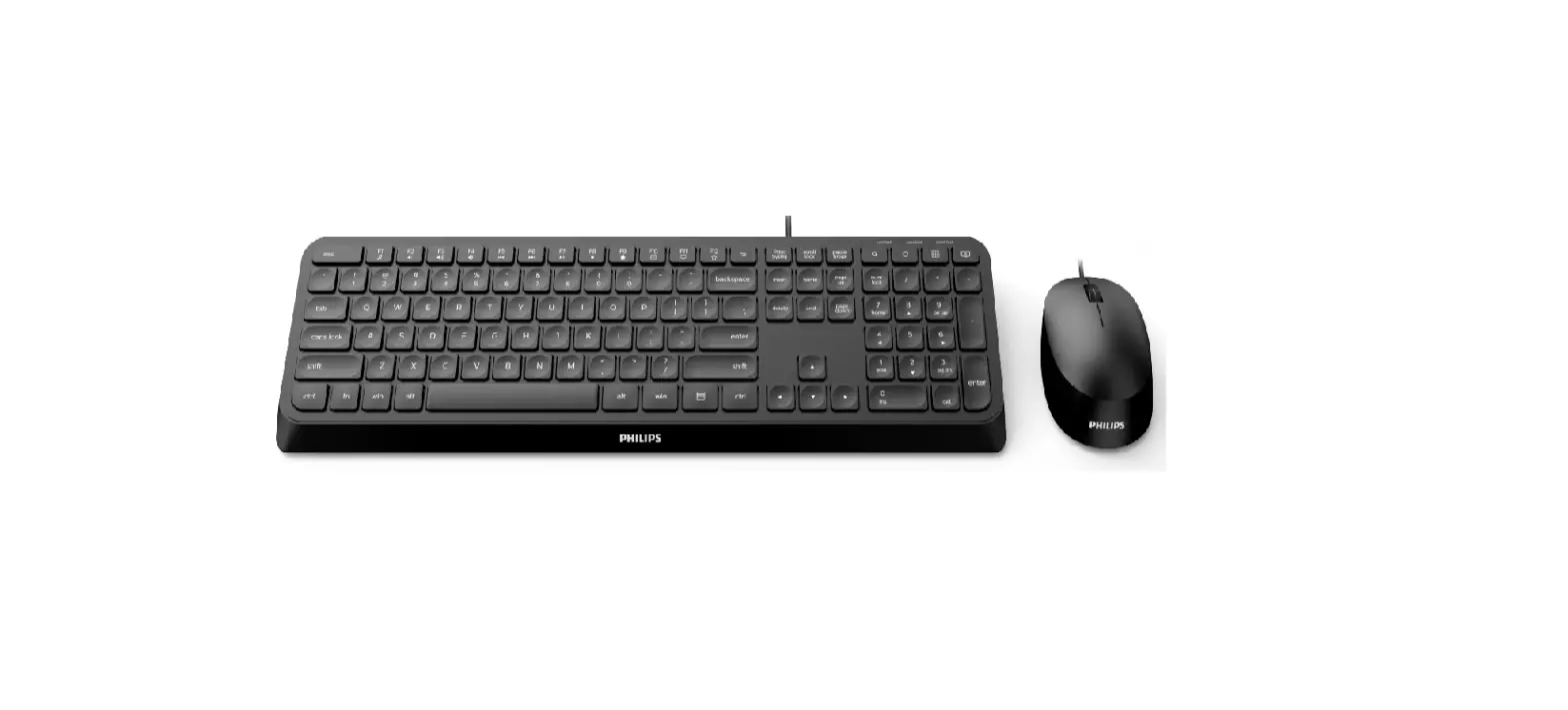 Philips Spt6207 2000 Series Keyboard Mouse Combo User Manual