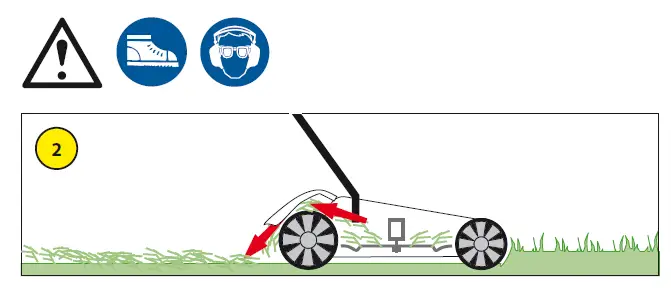 Gude 95880 Cordless Lawn Mower fig 10