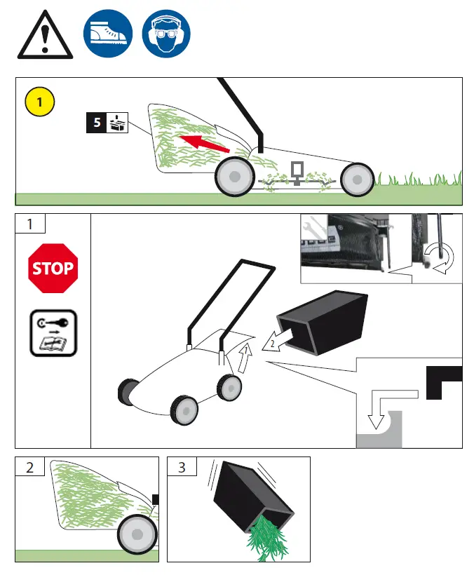 Gude 95880 Cordless Lawn Mower fig 9