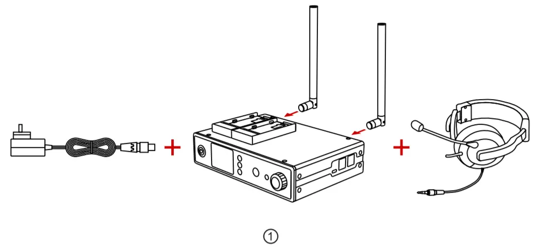 ikan LIVECOM 1000 Wireless Intercom System - fig 3