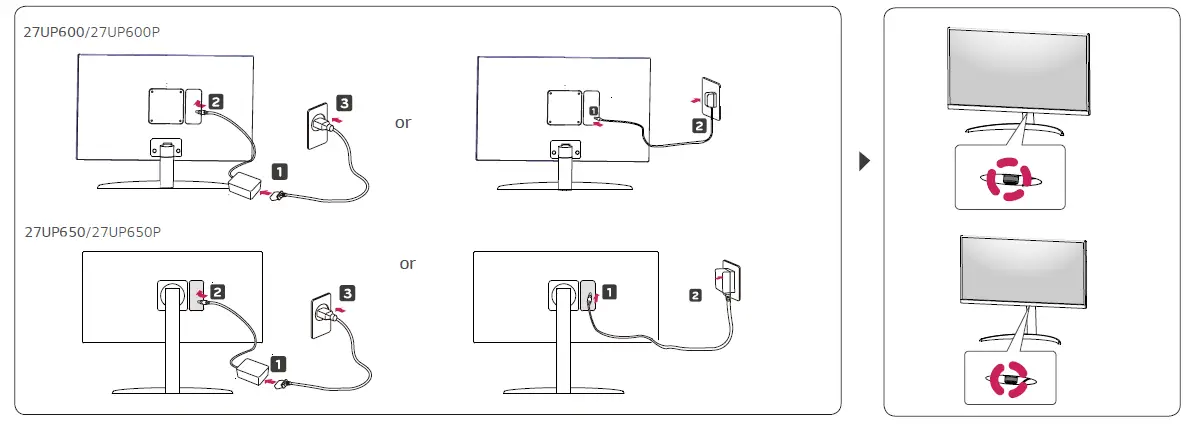 LG 27UP600 LED LCD Monitor fig 7