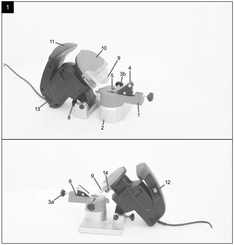 scheppach KS1200 Sharpening Station - Fig 1