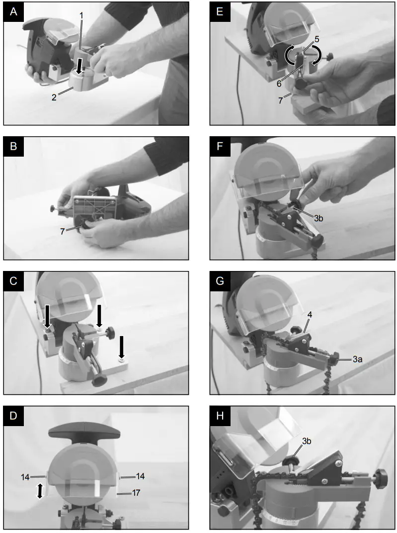 scheppach KS1200 Sharpening Station - Fig 2