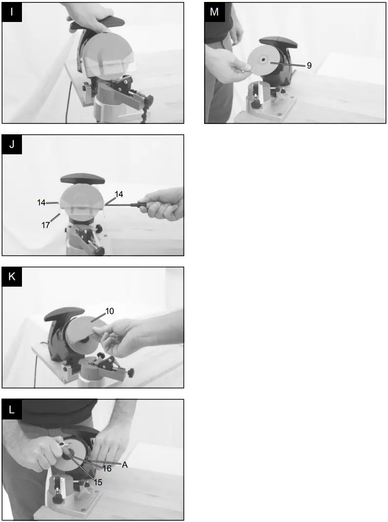 scheppach KS1200 Sharpening Station - Fig 3