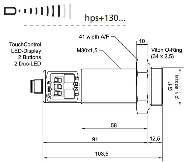 microsonic hps Plus Ultrasonic Sensors - figure 11