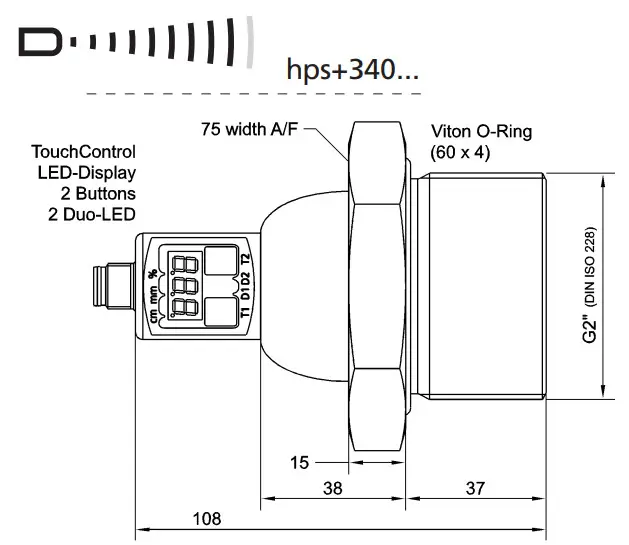 microsonic hps Plus Ultrasonic Sensors - figure 12