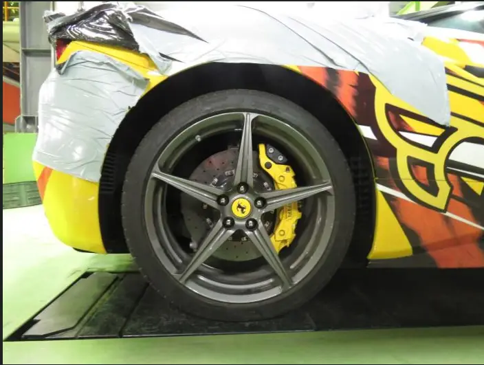 iPE Ferrari 488 GTB Spider Exhaust System fig 17