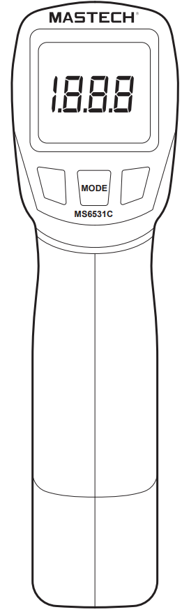 MS6531C Color LCD Infrared Thermometer