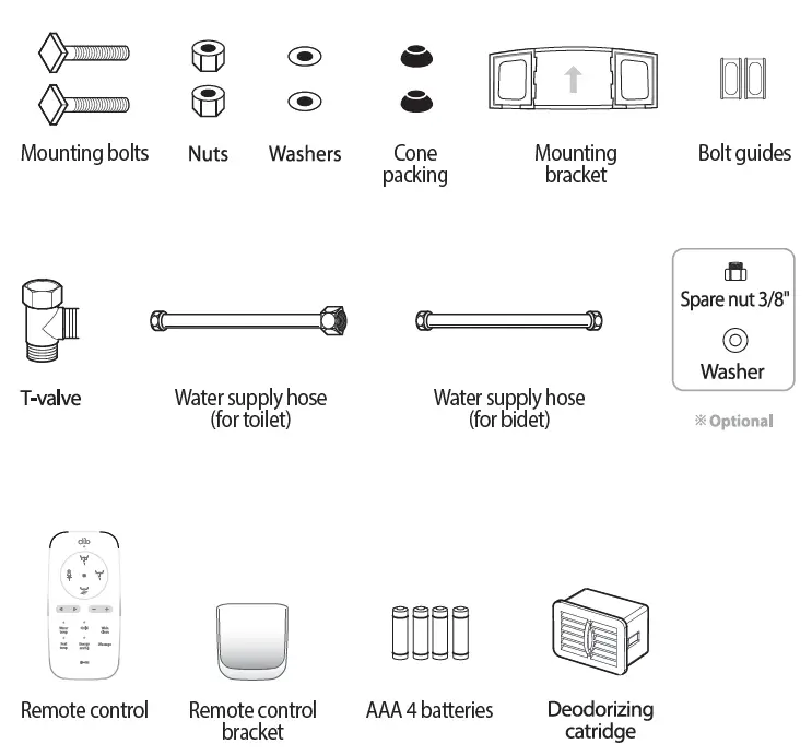 DIB 2293 Special Edition Advanced Bidet Toilet Seat 3