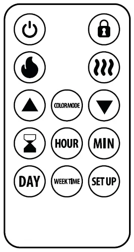 bewello BW2024 Electric Wall Fireplace fig 9