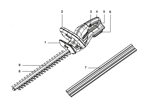 SUNJOE-24V-HT22-CT-RM-Cordless-Hedge-Trimmer-Instruction-FIG-2
